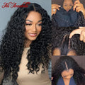 Ali Annabelle Deep Wave V Part Lace Wig Human Hair Wigs For Women Pre Plucked Hairline No Glue Lace Wig Remy Brazilian Hair 180%