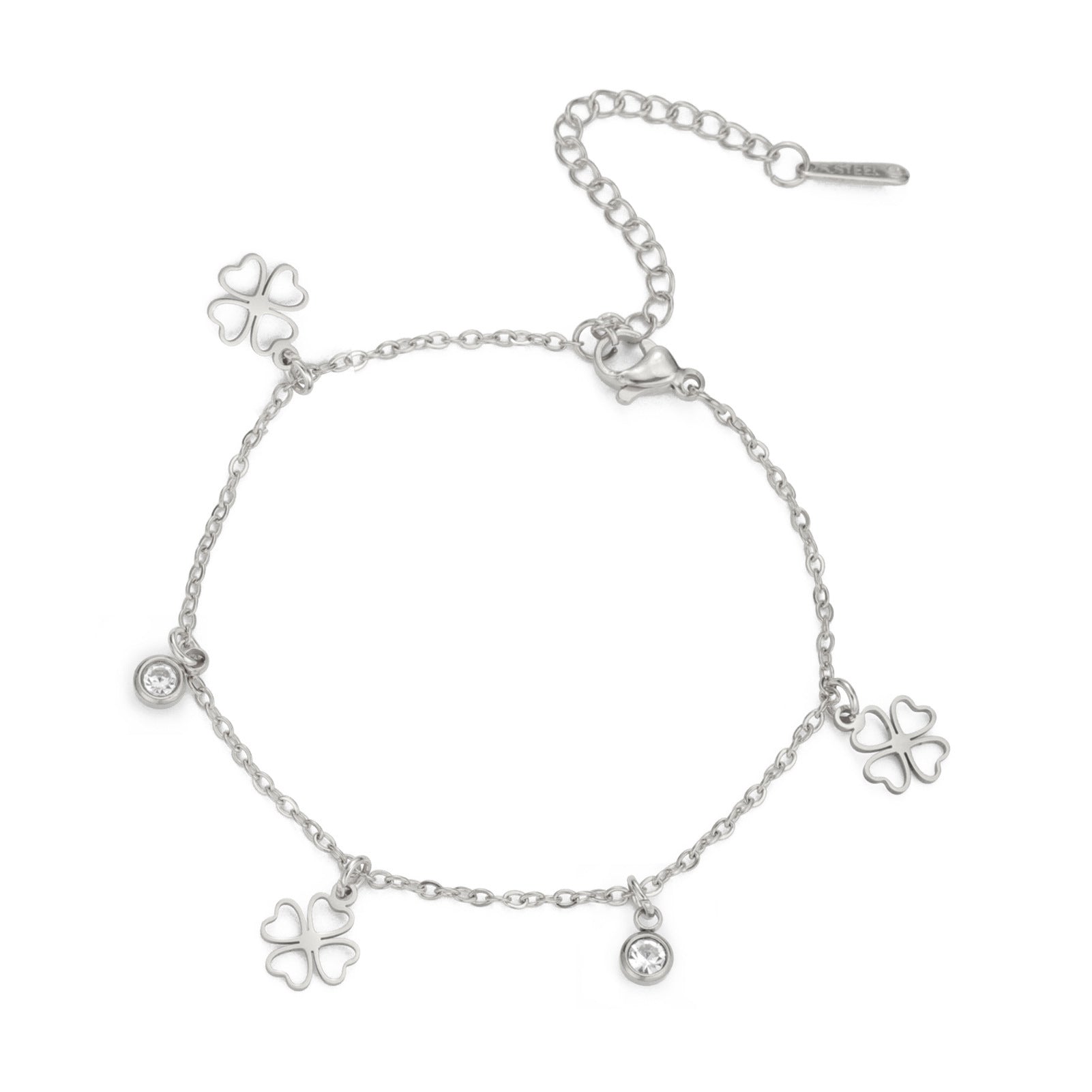 Fashionable And Minimalist Womens Multi-hollow Heart Bracelet
